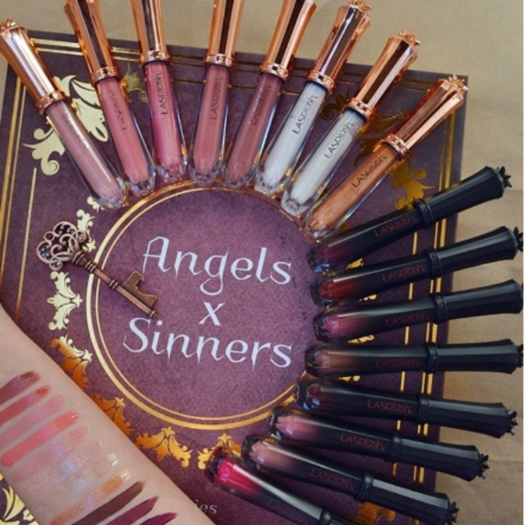 🌟🧚‍♀️LEO LA Splash DISCONTINUED Sinfully Angelic Lip Gloss NWOBox - Picture 2 of 5